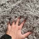 Ver imagem 3 de Tapete para Sala e Quarto Felpudo Cronos Casa Dona 140x200cm Cinza