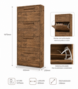 Ver imagem 2 de Sapateira Ágata Cor:Canela Armário Mizza Decor