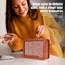 Ver imagem 4 de Cofrinho Cofre Guardar Dinheiro Woodbox Japones Poupança Nat