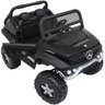Mini Carro Elétrico Infantil Criança 12v Mercedes Benz Unimog Controle Remoto Preto Brinqway Bw- - 3