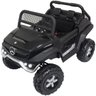 Mini Carro Elétrico Infantil Criança 12v Mercedes Benz Unimog Controle Remoto Preto Brinqway Bw- - 1