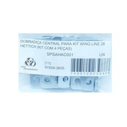 Dobradiça Central Para Kit Wing Line 770 (Wing Line L) Hettich (Kit Com 4 Peças) - 4