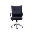 Ver imagem 1 de Cadeira de Escritório com Base Cromada Prizi Garden - Preta