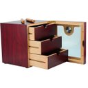Ver imagem 2 de Caixa Umidora Mini Gabinete com Três Gavetas em Cedro - Marrom