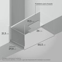 Ver imagem 3 de Depurador de Ar Electrolux 60cm Retrátil Inox Efficient com Luz de Led De6rs 110v