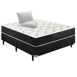 Cama Box Conjugado Casal Molas Ensacadas - 41x138x188cm - 1
