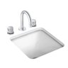 Cuba de Embutir Banheiro Quadrada Branca Lavabo 30x30 Dotec - 2