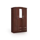 Ver imagem 1 de Guarda-Roupa 3 Portas 2 Gavetas Suíça Móveis Mpo