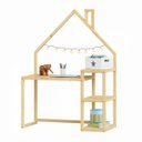 Ver imagem 6 de Escrivaninha Infantil Montessori Madeira 3 Prateleiras Nivia Natural Idimex