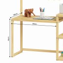 Ver imagem 4 de Escrivaninha Infantil Montessori Madeira 3 Prateleiras Nivia Natural Idimex
