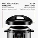 Ver imagem 7 de Panela de Pressão Elétrica Mondial Pratic Cook 3l 10 Funções 700w Preto 220v - Pe-47-3l-i