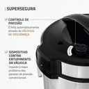 Ver imagem 5 de Panela de Pressão Elétrica Mondial Pratic Cook 3l 10 Funções 700w Preto 220v - Pe-47-3l-i
