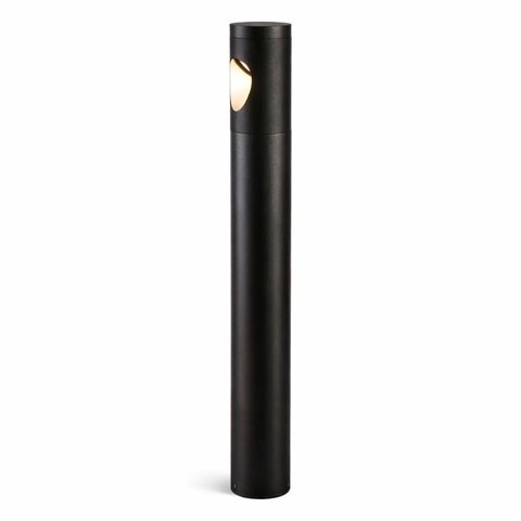 Luminária Balizador de Jardim Soil Led 7w 3000k Ip66 60cm Preta Nordecor 6486 St3282