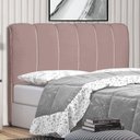 Ver imagem 1 de Cabeceira Cama Box King Berlim 195cm Suede Rose