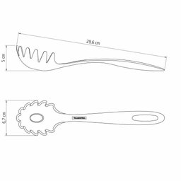 Panela Paris Alum Interno Antiaderente e Externo de Poliéster Preto 2,1l com Pegador de Massa - 7