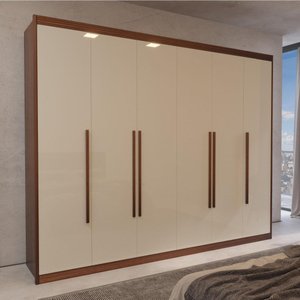 Guarda-roupa Casal Rivoli 6 Portas 6 Gav Bom Pastor Ame/off