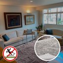Ver imagem 2 de Tapete Sala Quarto Felpudo Shaggy 200x240 Cinza Casa Dona