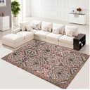 Ver imagem 3 de Tapete Persa Sala Quarto ou Escritório Estilo Rústico Antiderrapante 1,4 x 2,0 M Casa Dona