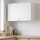 Ver imagem 1 de Armário Aéreo para Cozinha 60cm Americana Branco