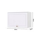 Ver imagem 3 de Armário Aéreo para Cozinha 60cm Americana Branco