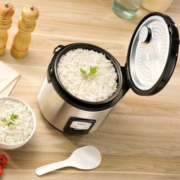 Panela de Arroz Elétrica Elgin 5 Xícaras 1 Litro Inox 110v - 3