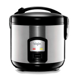 Panela de Arroz Elétrica Elgin 5 Xícaras 1 Litro Inox 110v - 1