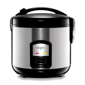 Panela de Arroz Elétrica Elgin 5 Xícaras 1 Litro Inox 110v