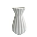 Ver imagem 1 de Vaso centro de mesa branco pequeno de cerâmica moderno