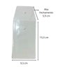 Embalagem Multiuso Pvc Cristal com Botão 9x15cm Kit 50unds - 9