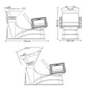 Ver imagem 5 de Lavatório Cuba Porcelana Louça Reclinável Dompel Vinho