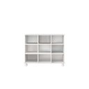 Ver imagem 2 de Nicho Organizador Multifuncional com Rodízios Playing Branco - FdECOR