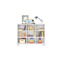 Ver imagem 1 de Nicho Organizador Multifuncional com Rodízios Playing Branco - FdECOR