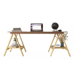 2 Cavaletes Apoio para Mesa P Escritorio Home Office - 4