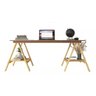 2 Cavaletes Apoio para Mesa P Escritorio Home Office - 4