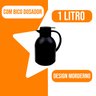 Garrafa Térmica 1l com Gatilho:preta - 4