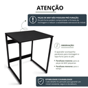 Ver imagem 4 de Aparador Balcão para Máquina Lava e Seca Estrutura Preta