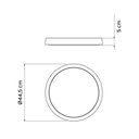 Ver imagem 3 de Kit 4 Pratos Grandes para Vaso de Flor Folhagem Jardim Polietileno Tramontina Areia