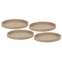 Ver imagem 1 de Kit 4 Pratos Grandes para Vaso de Flor Folhagem Jardim Polietileno Tramontina Areia