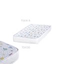 Ver imagem 5 de Quarto Bebê Smile 3 Peças Creme Carvalho com Colchão