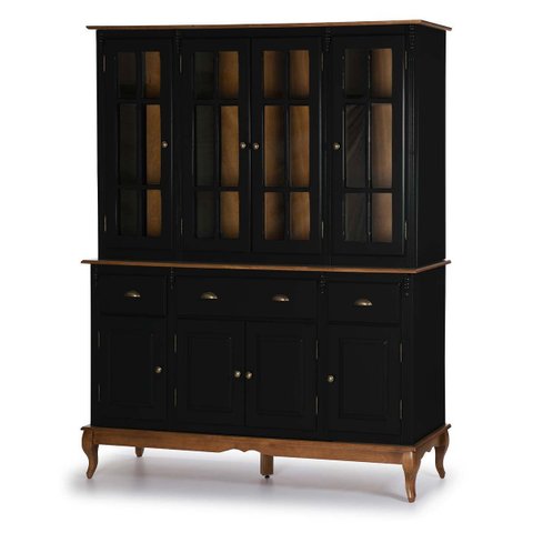 Cristaleira Arca e Oratório 8 Portas 3 Gavetas 60806 Hannover Linz Móveis