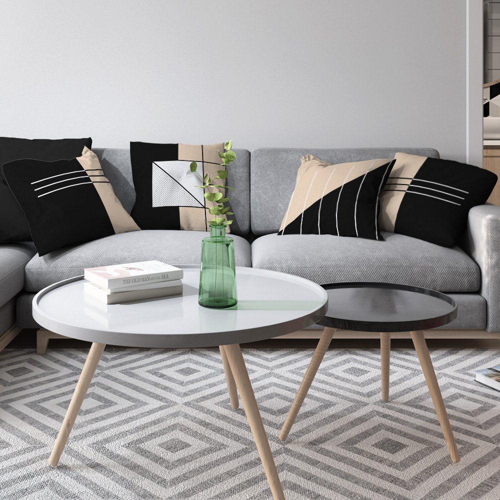 Kit Capas Almofadas Decorativas Geométrico 45x45 - ID Decor - 6