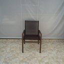 Ver imagem 1 de Cadeira Búzios - Alumínio Marrom com Tela Sling Marrom MÓVEIS E LAZER