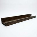 Ver imagem 1 de Prateleira de Parede Tipo Calha 90cm em Madeira Pinus Tabaco