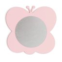Ver imagem 2 de Espelho Infantil Decorativo Borboleta Mdf Rosa
