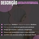 Ver imagem 4 de Espelho Infantil Decorativo Borboleta Mdf Rosa