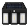 Luminaria Solar Led Filamento Arandela Sensor de Presença Movimento Ambiente Externo Iluminaçao Jard - 3