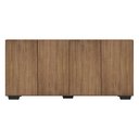 Ver imagem 7 de Aparador Buffet Multimóveis Veneza 4 Portas FG3557 Rustic/Preto
