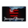 Quadro Decorativo Esportivo Flamengo - Tela Única - 200 x 120 cm - Chassi - 1