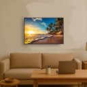 Ver imagem 3 de Quadro Decorativo Praia com Coqueiro