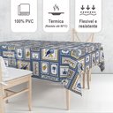 Ver imagem 2 de Toalha Mesa Plástica Térmica Imperial 6 lugares 1,80